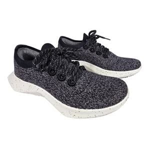 ALLBIRDS TREE DASHER 2 RUNNING SHOE – WOMEN’S 7.5 – DARK GRAY – KNIT UPPER
